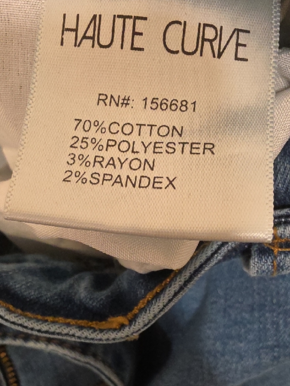 Distressed Skinny Jeans in Medium Blue - Picture 6 of 6